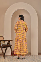 Royal Bloom Cotton Suit Set