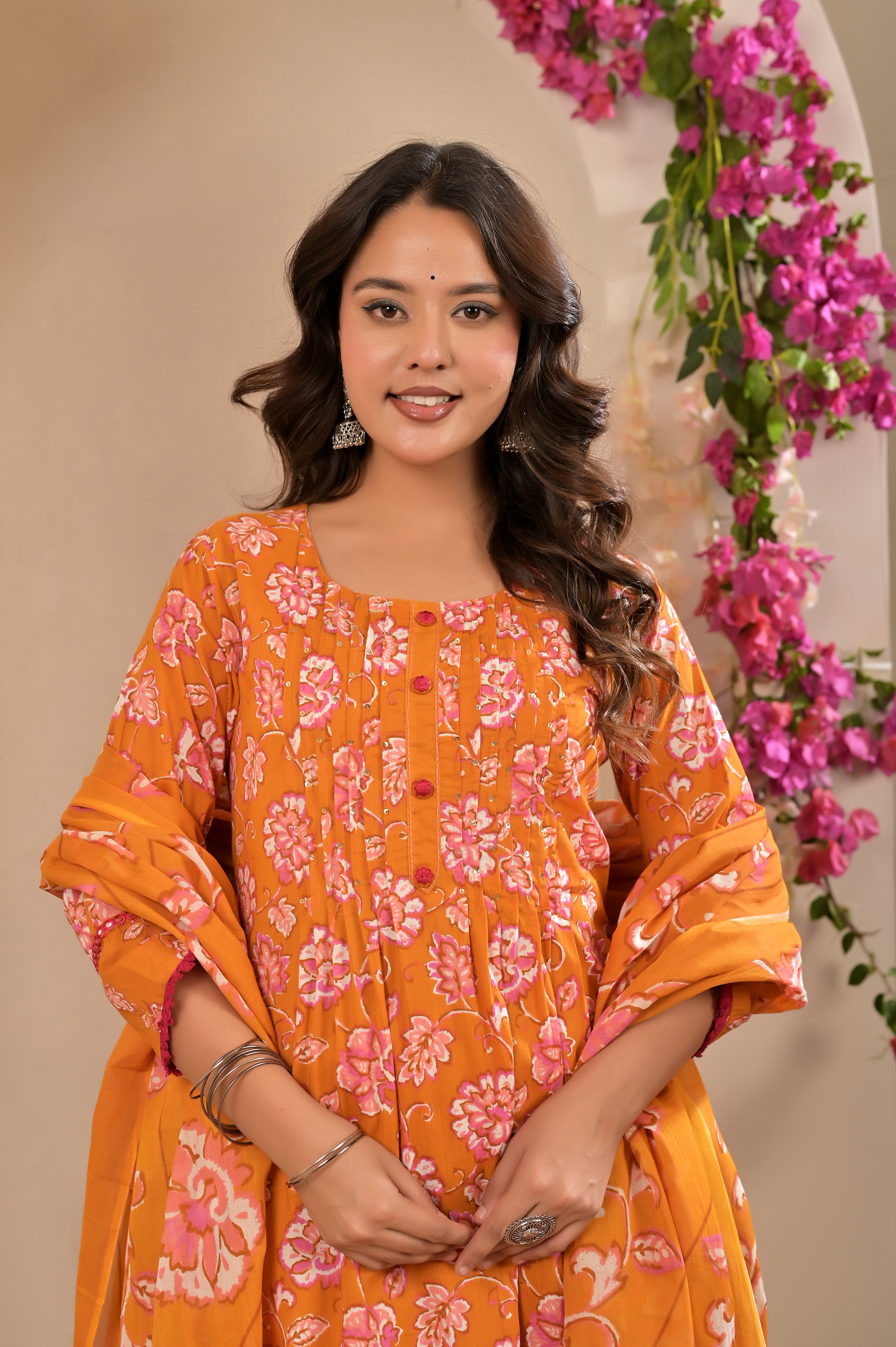 Blooming Grace Cotton Suit Set