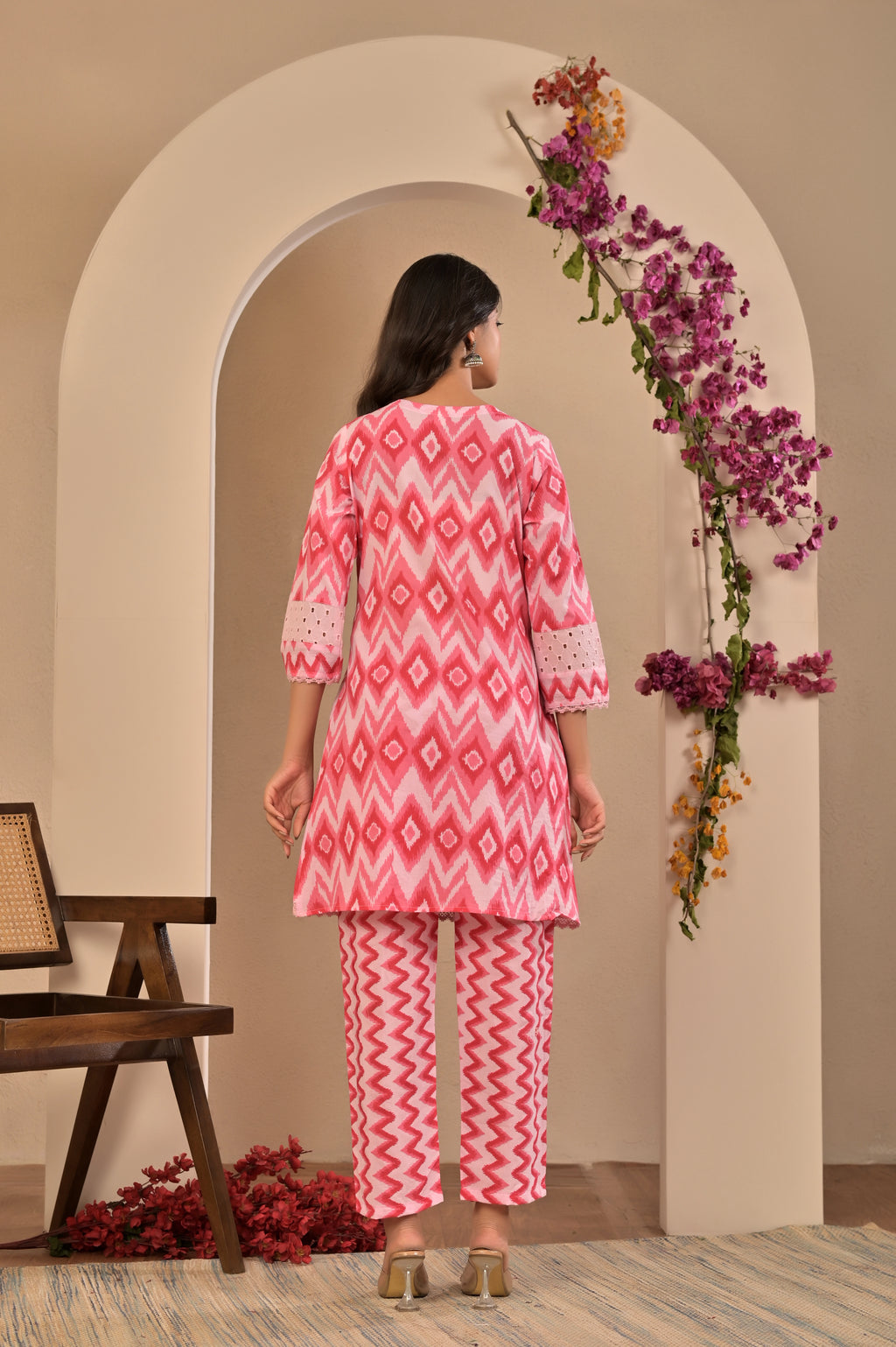 Ikat Print Co-Ord Set